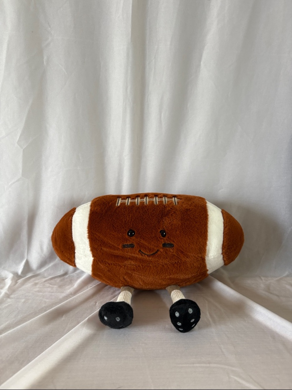 Plush Smiling Football Toy